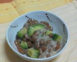 らっきょう酢でふわふわ納豆♪作り方2写真