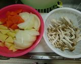 ★鶏肉とトマト缶を使った夏野菜カレー。♪作り方3写真