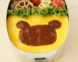 キャラ弁♪デミグラスソースでくまちゃん作り方4写真
