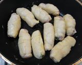 ささみのバジル＆クリチーロール♪トマト煮作り方4写真