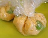お弁当に♪卵と枝豆の茶巾絞り作り方4写真