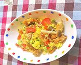 暑い日に☆彩り良しのごちそうライスサラダ作り方15写真
