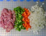 炊飯器でオムライス作り方1写真