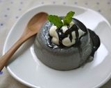 ふんわりクリーミー♡黒ごまババロア作り方8写真