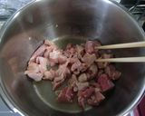 ★鶏肉とトマト缶を使った夏野菜カレー。♪作り方5写真