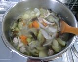 ★鶏肉とトマト缶を使った夏野菜カレー。♪作り方9写真