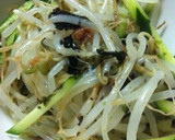 簡単＊もやしとキュウリの梅韓国のり和え♪作り方3写真