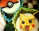 キャラ弁 ポケモン (ピカチュウ)作り方7写真