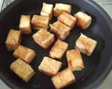 簡単中華☆カリッと厚揚げの甘辛舞茸餡✿作り方4写真