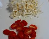 ちりめんじゃことえのき茸のオムレツ作り方1写真