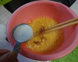 ちりめんじゃことえのき茸のオムレツ作り方5写真