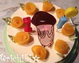 レアチーズケーキ☆バラを乗せて♪作り方19写真