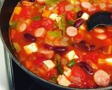 うちの定番♪野菜たっぷりミネストローネ☆作り方9写真