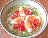 インスタント袋麺で☆冷やしトマトラーメン作り方5写真