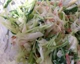 水菜のサラダ作り方5写真