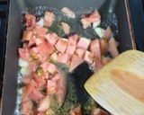 トマトとまぐろの彩りパスタ作り方5写真