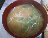 そうめんとかいわれの味噌汁作り方4写真