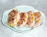 コーン粒入り中華ハンバーグ作り方4写真