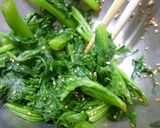 わさび菜のナムル作り方5写真