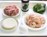 おつまみ餃子・青じそ風味作り方1写真