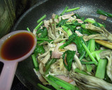 舞茸と小松菜のバター醤油炒め♪作り方6写真