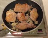 鶏もも肉のにんにくクリームソース作り方6写真