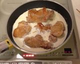 鶏もも肉のにんにくクリームソース作り方7写真