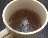 覚書。一人分のチョコクリチフォンダン作り方4写真