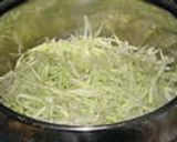 鶏胸肉とワカメとキャベツの和風サラダ作り方4写真
