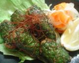 しそで巻いてアジアン風一口ハンバーグ作り方6写真