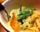 パパっと鮭のクリームパスタ作り方5写真