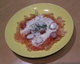 残ったそうめんで!簡単ピザ♪作り方8写真