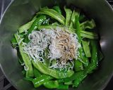 万願寺とうがらしとちりめんじゃこの炒り煮作り方3写真