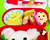 キャラ弁リラックマ＆コリラックマ作り方1写真