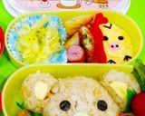 キャラ弁リラックマ＆コリラックマ作り方2写真