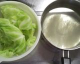 うちの定番。野菜たっぷり餃子作り方1写真