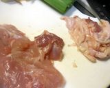 油淋鶏（鶏から揚げねぎソース）作り方1写真