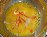 簡単！ カニカマでほうれん草入りかに玉作り方1写真