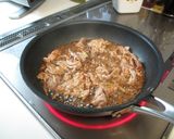 豚肉の黒酢炒め　～さっぱり～作り方2写真
