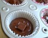 クイック＊チョコｉｎカップケーキ作り方3写真