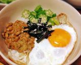 ☆すぐ楽！ランチにも☆ネバとろ目玉焼き丼作り方5写真