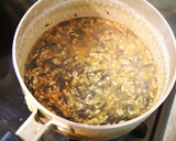 簡単☆焼き厚揚げのひじきそぼろあんかけ☆作り方4写真