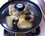 夏の青味！手羽先と青唐辛子の炒煮作り方4写真