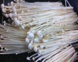 簡単ピリ辛　おつまみに　えのきポン酢作り方1写真