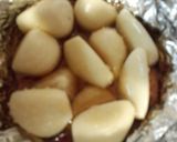 焼き肉屋さんのニンニクのホイル焼き☆作り方3写真