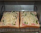 ベーコンピザトースト作り方10写真