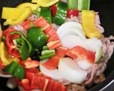 豚コマとピーマンの中華炒め作り方6写真