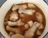 手羽元と大根のさっぱり酢煮作り方2写真