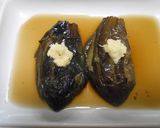本つゆで茄子の柔らか煮作り方12写真