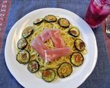 味と香り☆ズッキーニ＆にんにくのパスタ作り方7写真